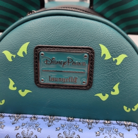 Loungefly Haunted Mansion Mickey Mouse: The Main Attraction Backpack - Picture 6 of 12